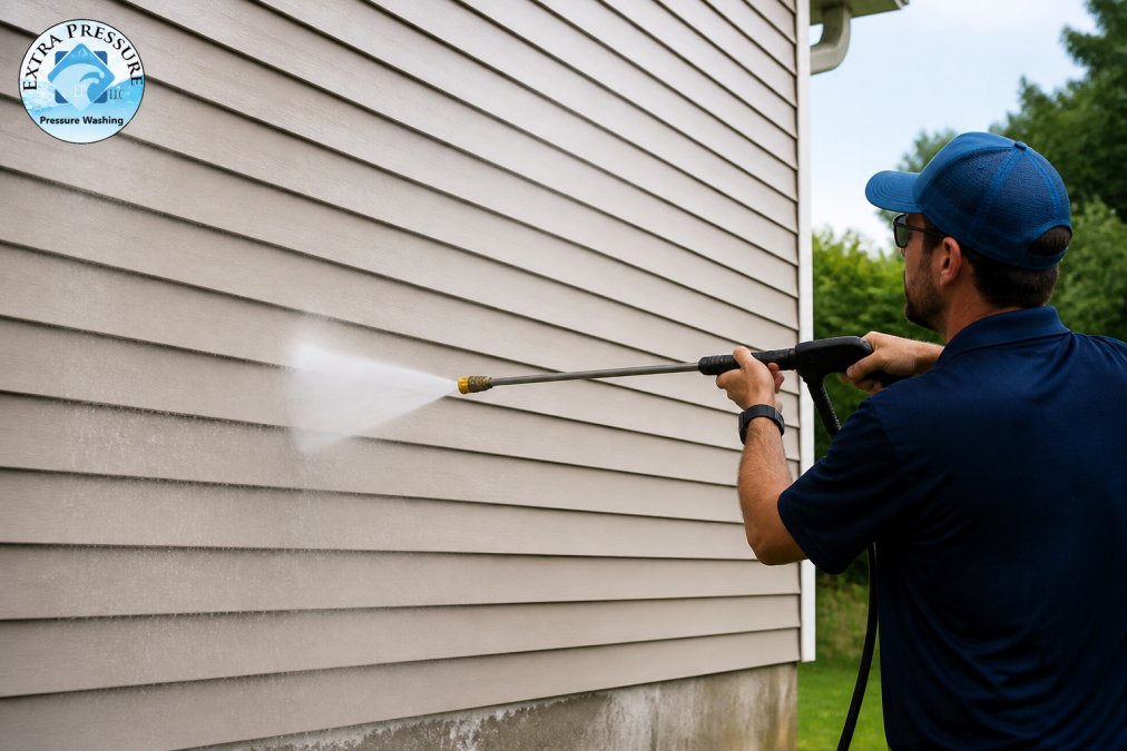 How to Safely Pressure Wash Vinyl Siding