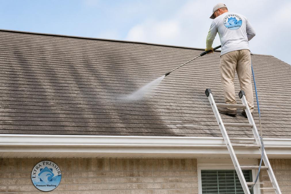 How to Safely Remove Black Streaks from Roof Shingles