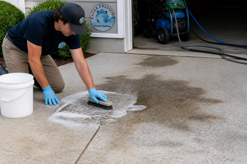 Remove Oil Stains From Concrete Driveway: 2026 Guide
