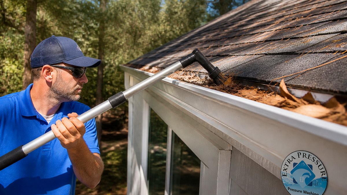 how can you prevent gutter clogs without climbing ladders 1792982256